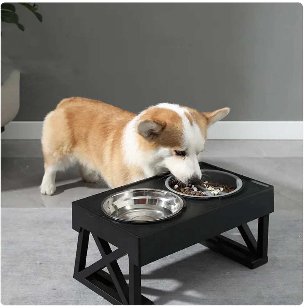 Adjustable Elevated Slow-Feed Bowl