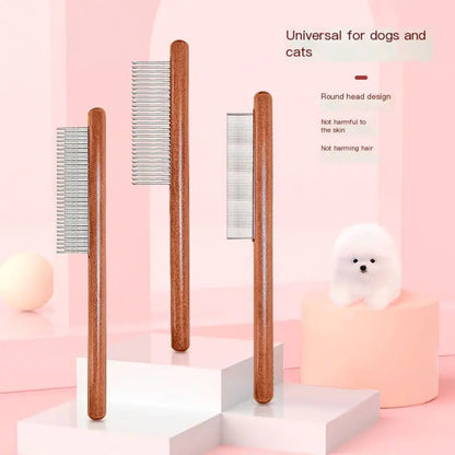Luxury Wooden Pet Comb