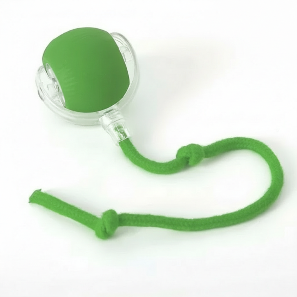 Green Pet Toy - Text Removed